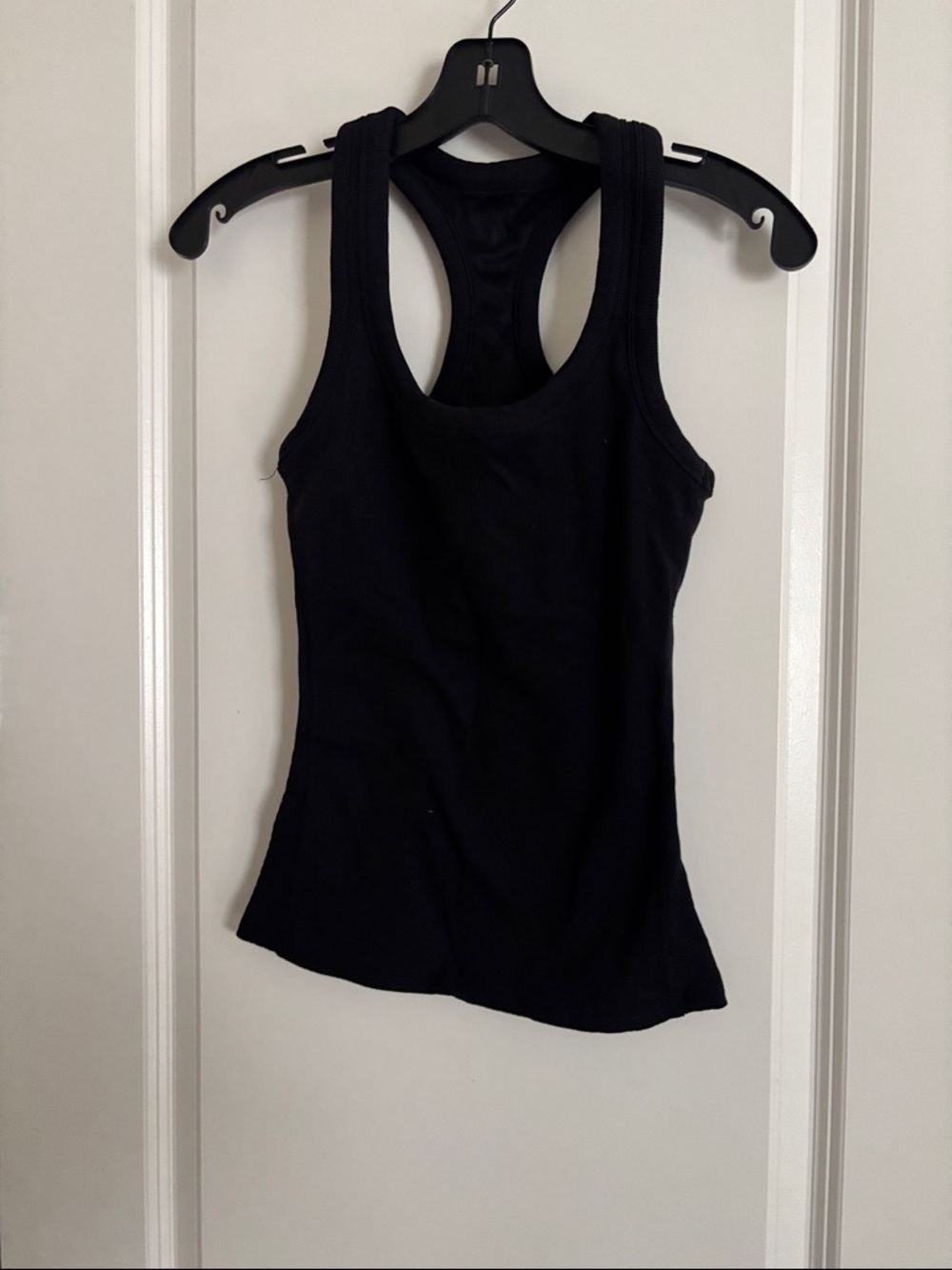 ALO Yoga Black Racerback Tank Top